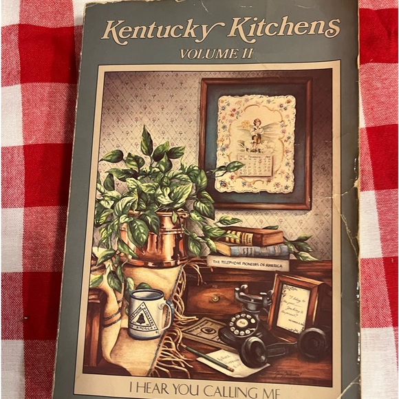 Vintage cookbook kentucky kitchens vol 2 telephone pioneers 1989 recipes - Picture 1 of 9